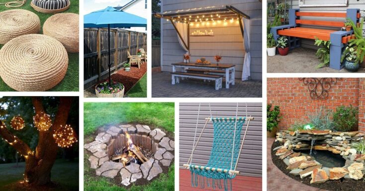 Featured image for 50+ Summery DIY Backyard Projects for Functional Outdoor Beauty