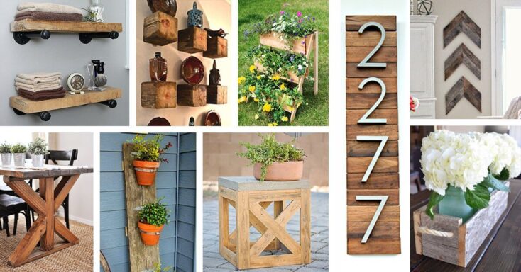 Featured image for 34 Reclaimed Wood DIY Projects You Can Make At Home