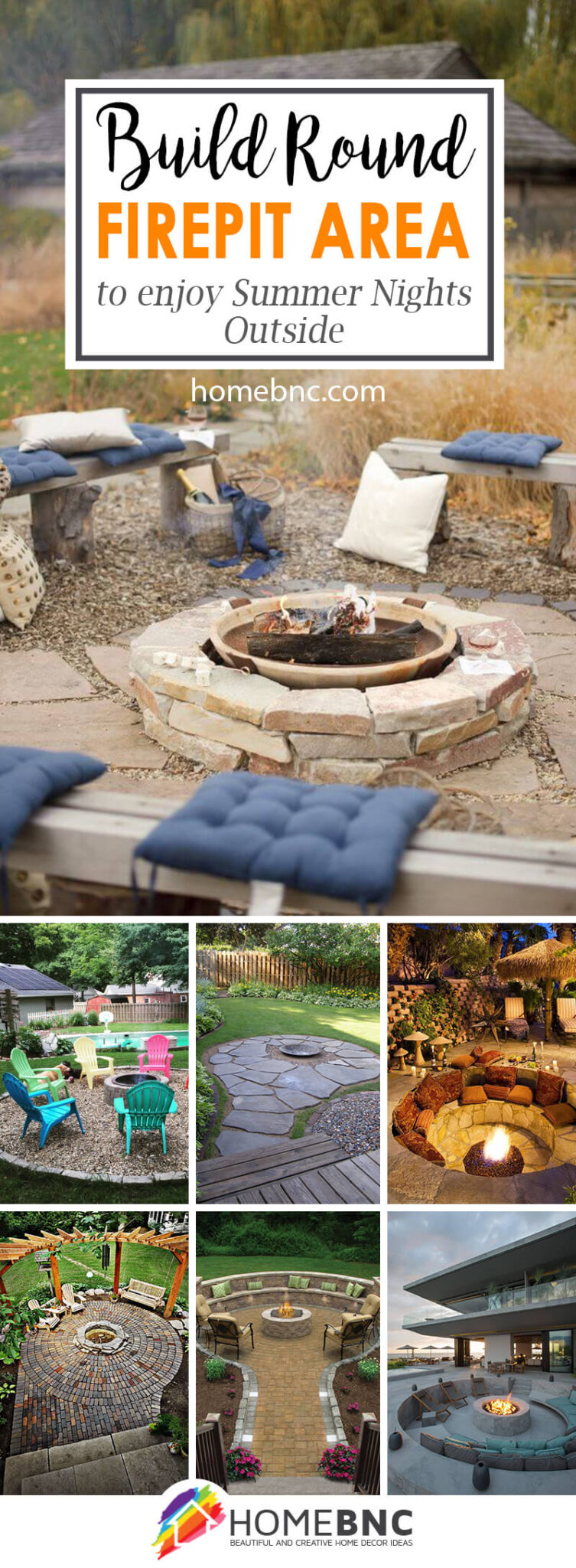 28 Best Round Firepit Area Ideas and Designs for 2023