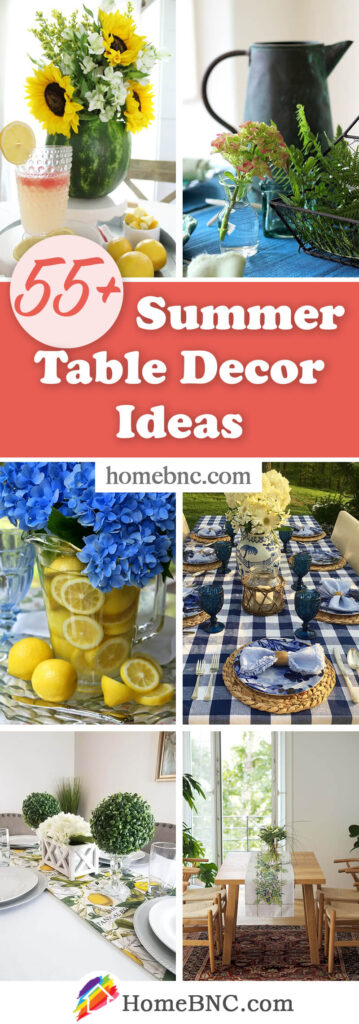 Summer Table Decoration Ideas — Homebnc