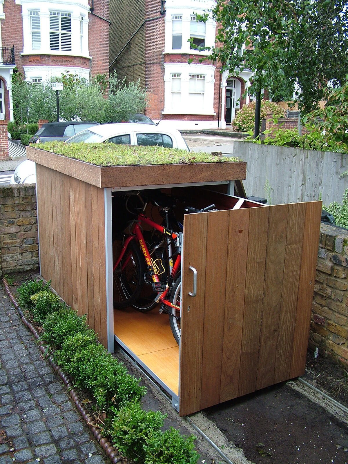 small bike shelter