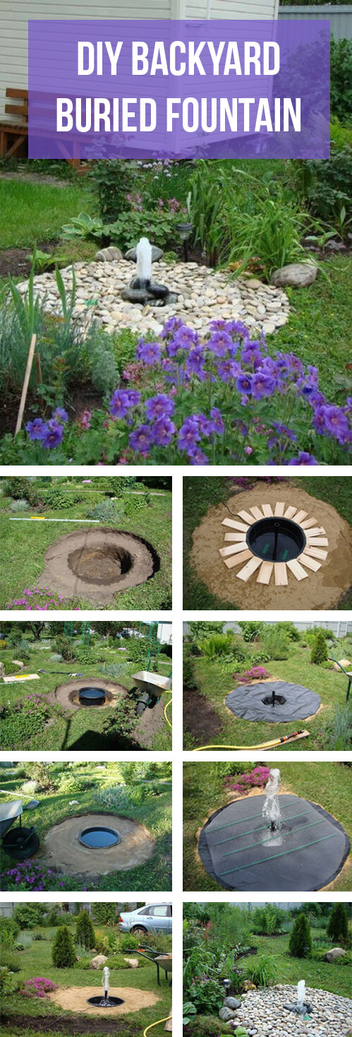 Underground Water System Fountain