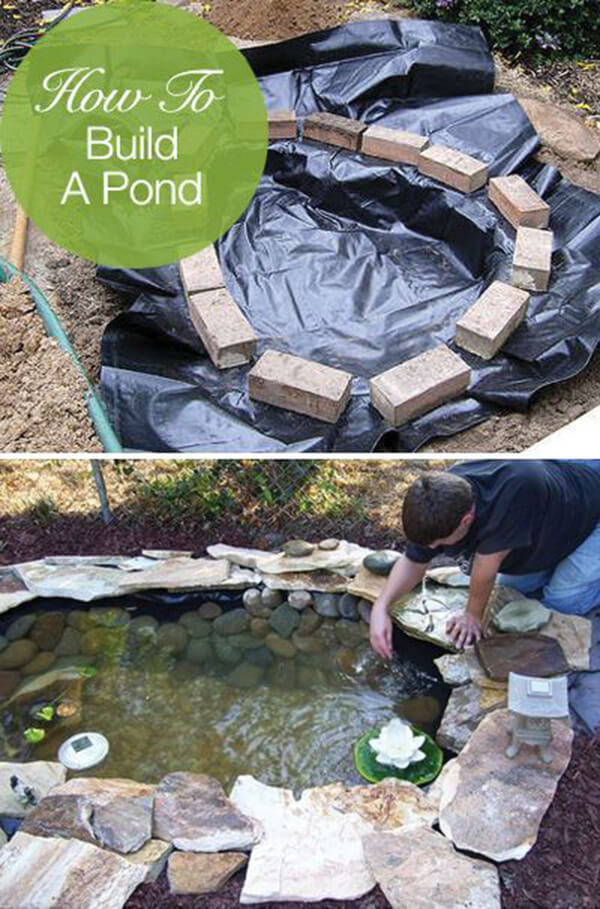 18 Best DIY Backyard Pond Ideas and Designs for 2021