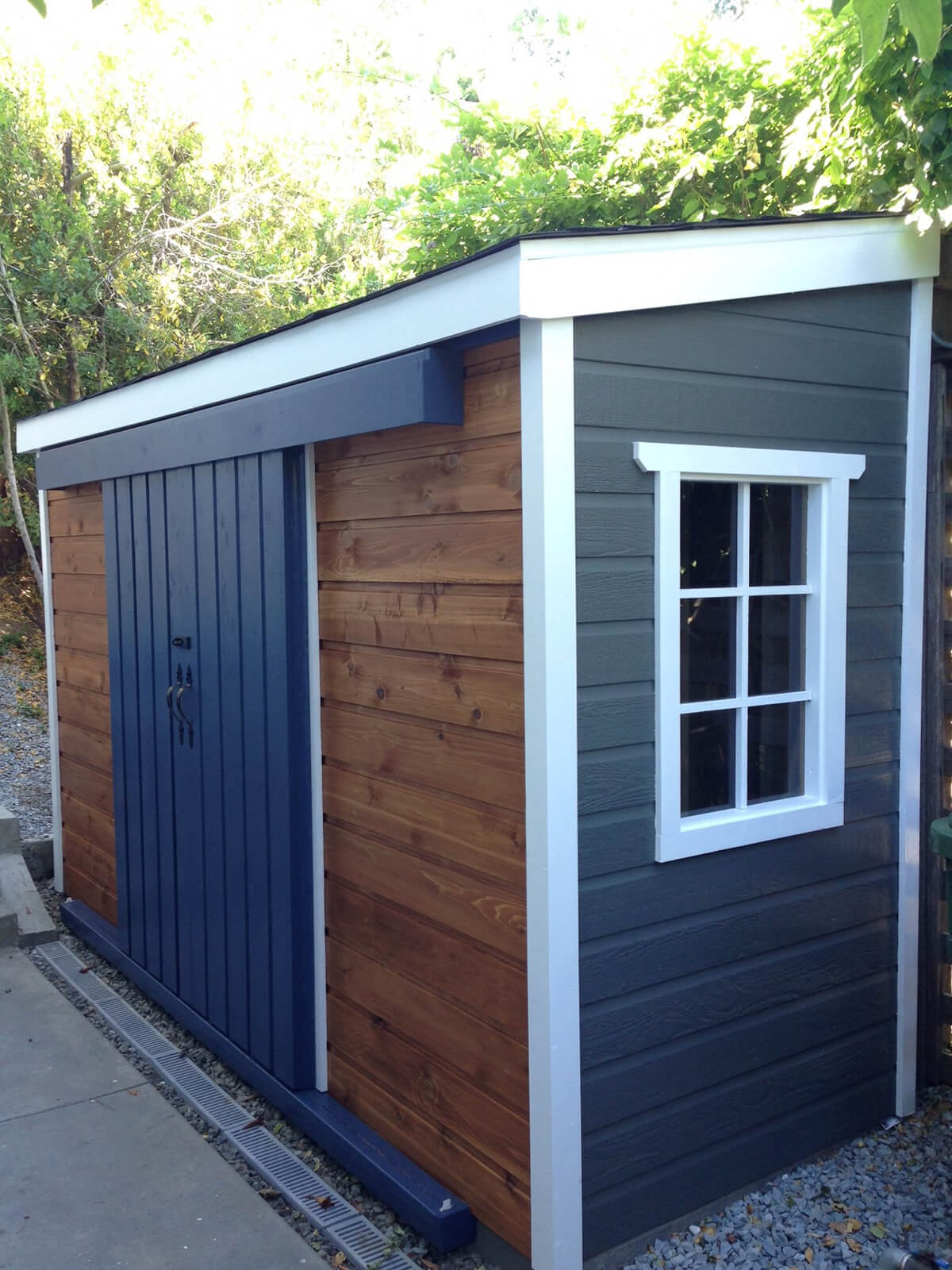 Small Garden Shed Wood - Garden Design