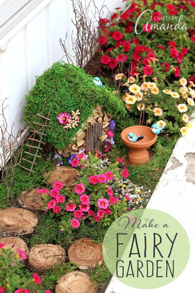 Corner Home DIY Fairy Garden Ideas