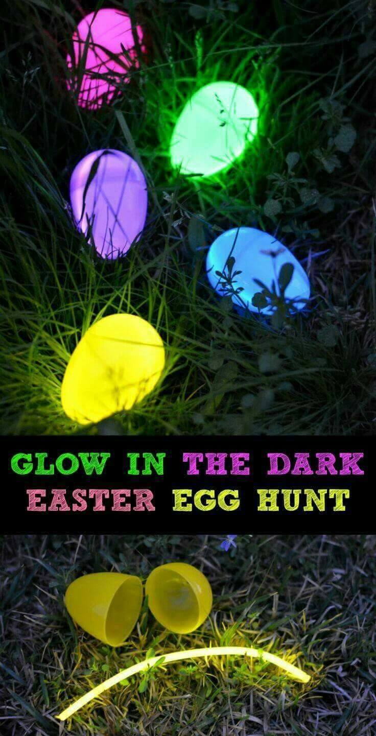 Easter with a Night-time Twist: Glowing Eggs