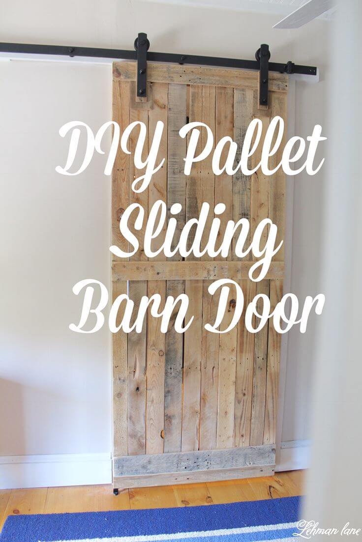 Country Couture Sliding Pallet Door