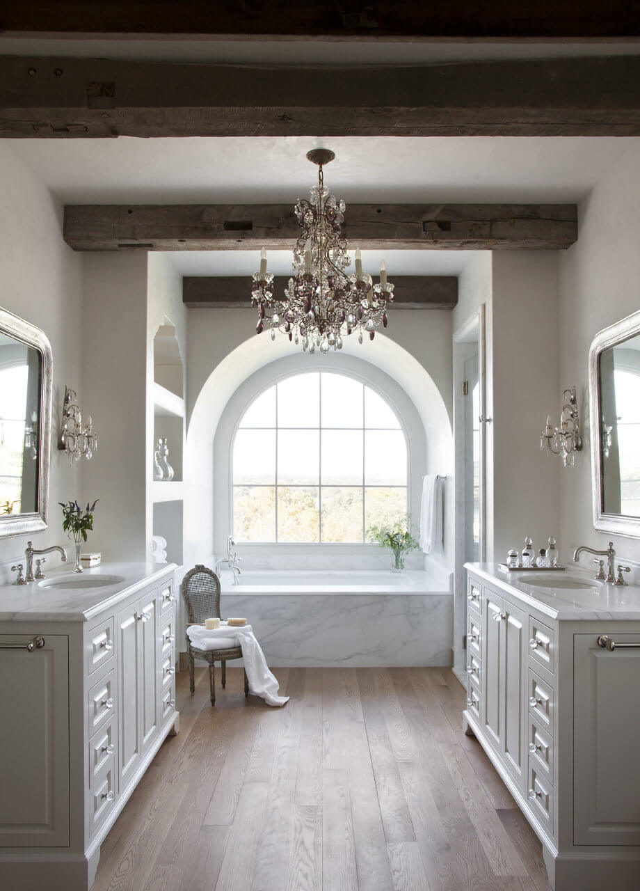 Romantic Getaway Inspired Bathroom