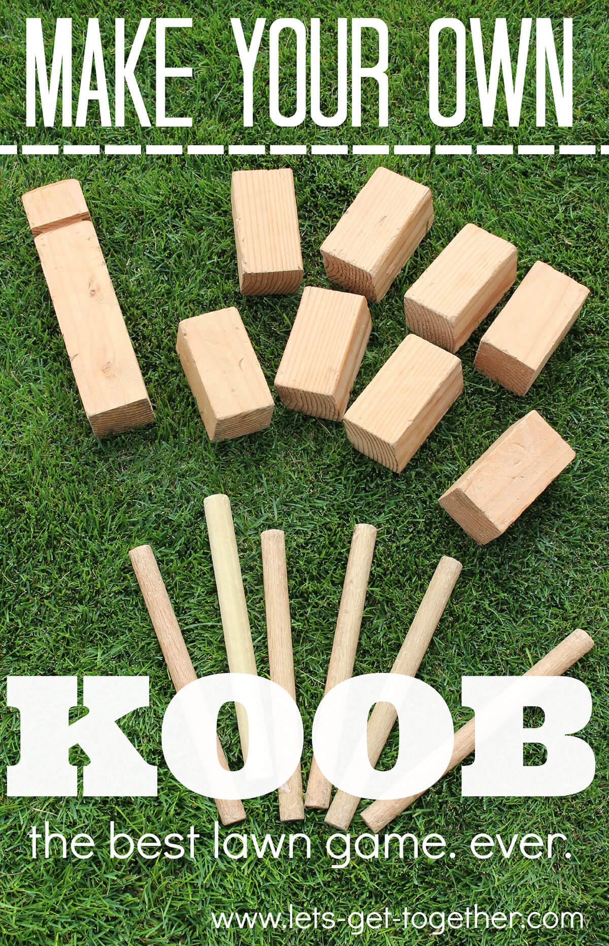 DIY Koob Lawn Game Set