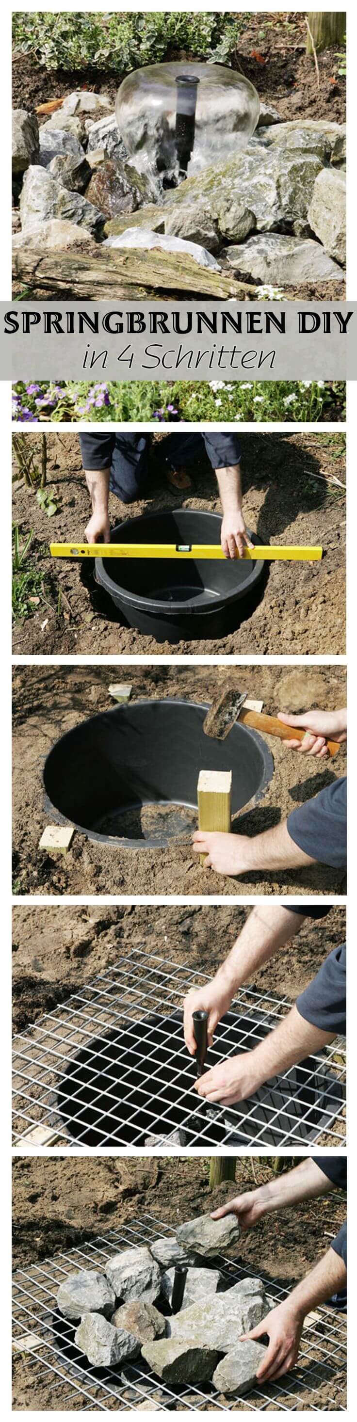 Easy to Build DIY Pondless Fountain