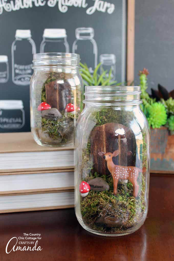 Fairyland Mason Jar Terrarium