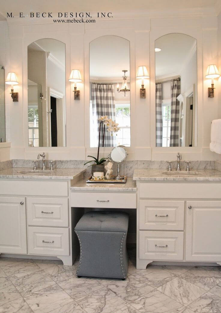 master bathroom vanity decorating ideas