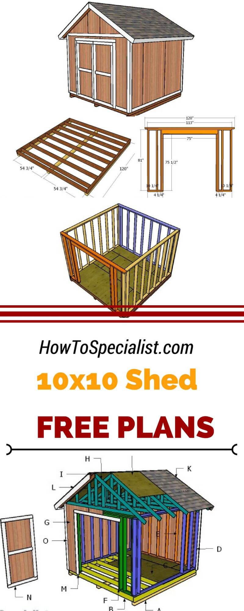 Unique 10x10 Small Storage Shed Projects