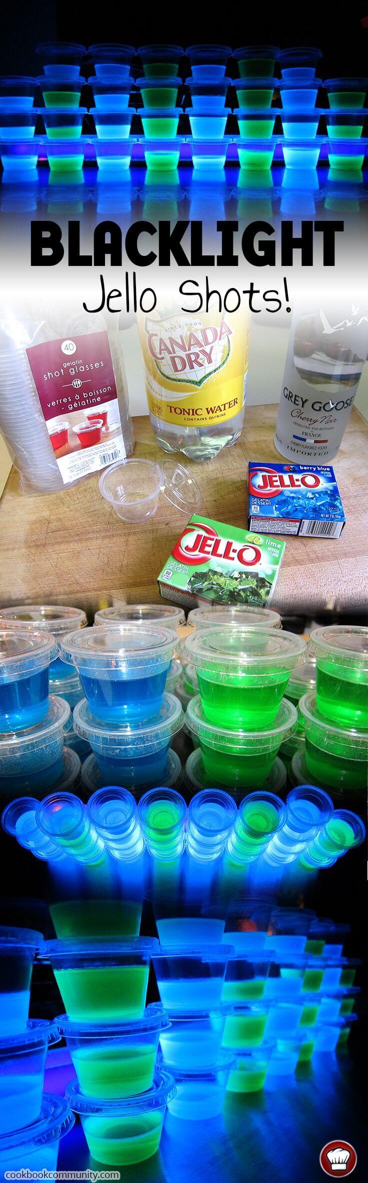 Blacklight Jello Shots? Yes, Please!