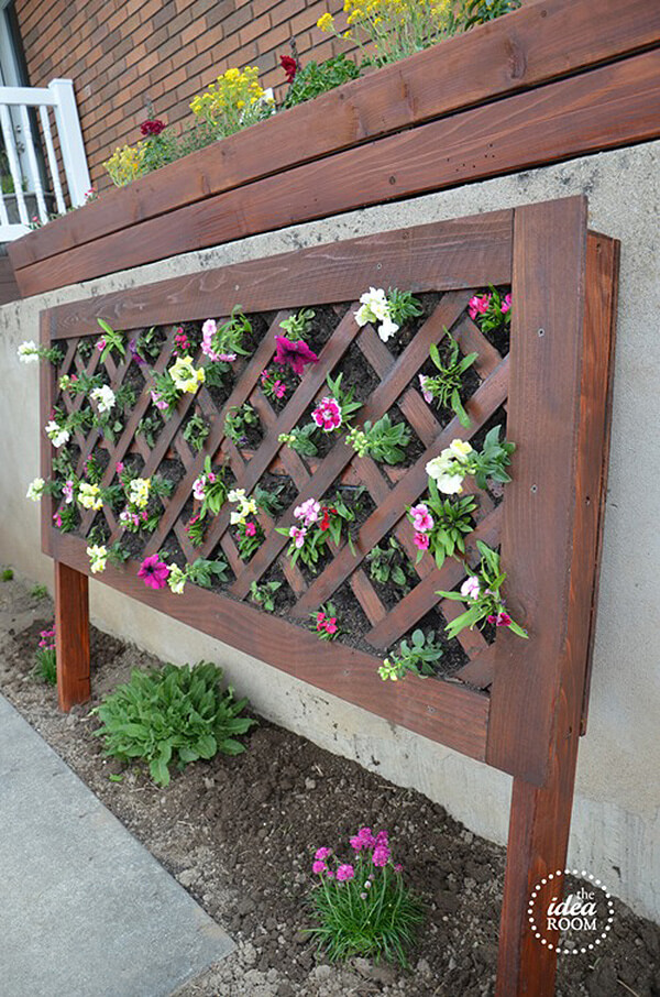 Vertical Planting Wall for Small Yards