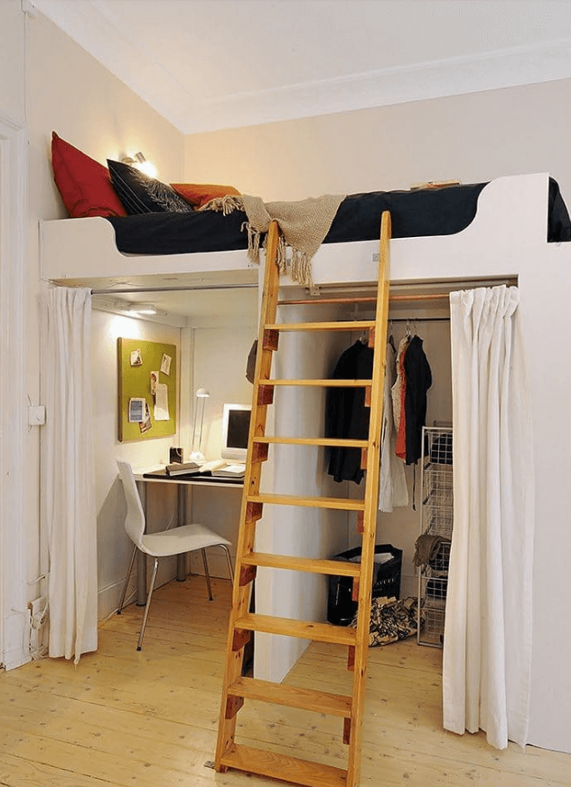 50 Best Small Bedroom Ideas And, Small Loft Bedroom Design Ideas