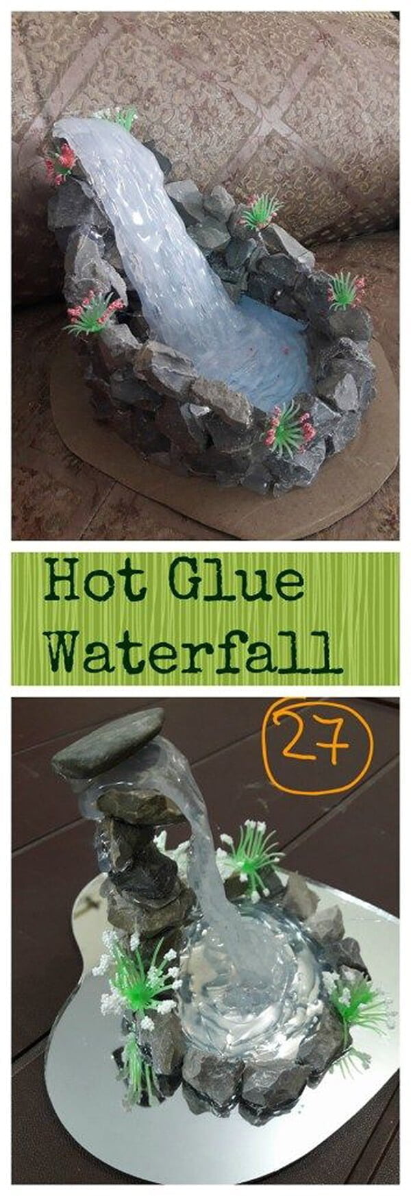 DIY Cascading Fairy Waterfall