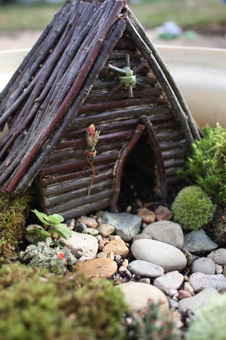 Hand Assembled Bespoke Fairy Lodge