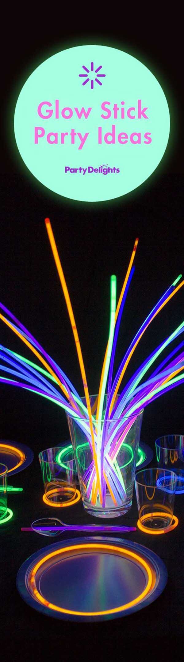 glow stick decorations