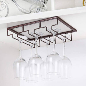 Under The Cabinet Wine Glass Storage Homebnc