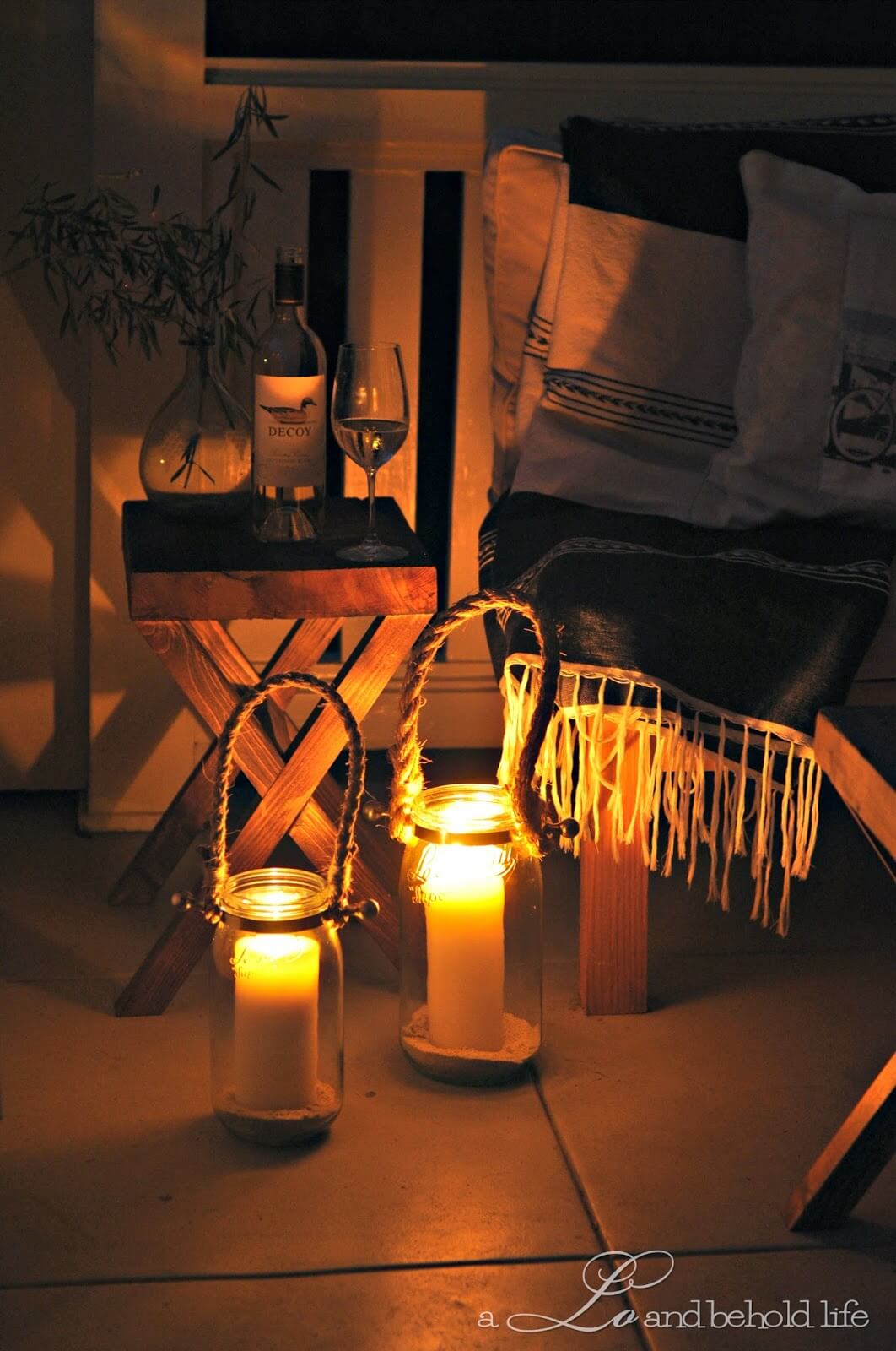 Pillar Candle Lanterns are Stylishly Simple