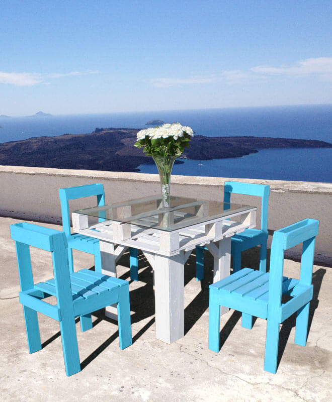 Ibiza Terrace Outdoor Dining Set