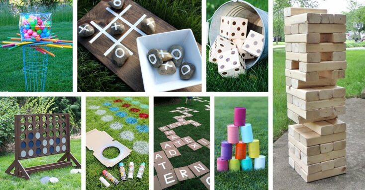 Featured image for 40+ Creative DIY Backyard Games For Inexpensive Outdoor Fun