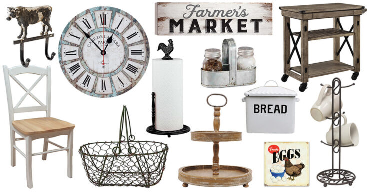 Featured image for 45+ Charming Farmhouse Kitchen Decorations to Bring Country into Your Home