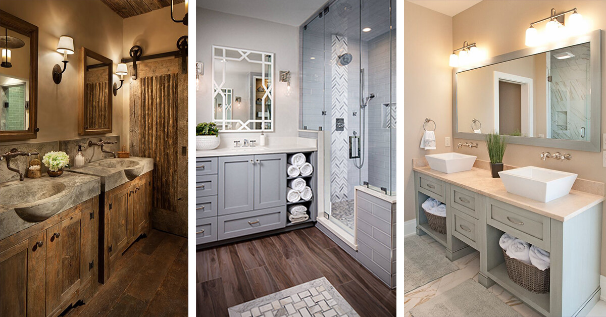 32 Best Master Bathroom Ideas and Designs for 2019