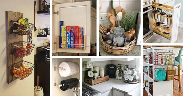 Featured image for 67 Small Kitchen Storage Ideas to Maximize a Tiny Space
