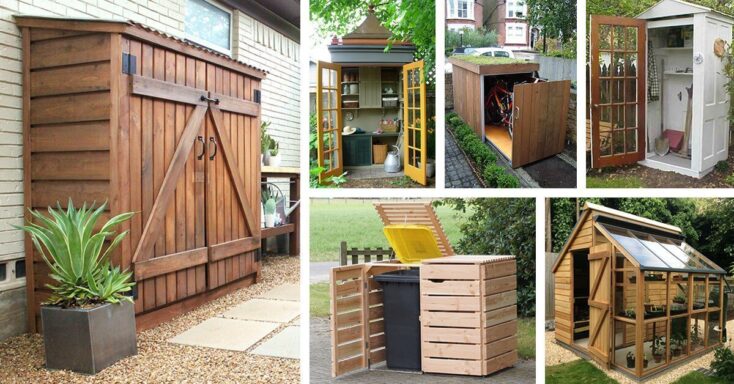 Featured image for 27 Unique Small Storage Shed Ideas for your Garden