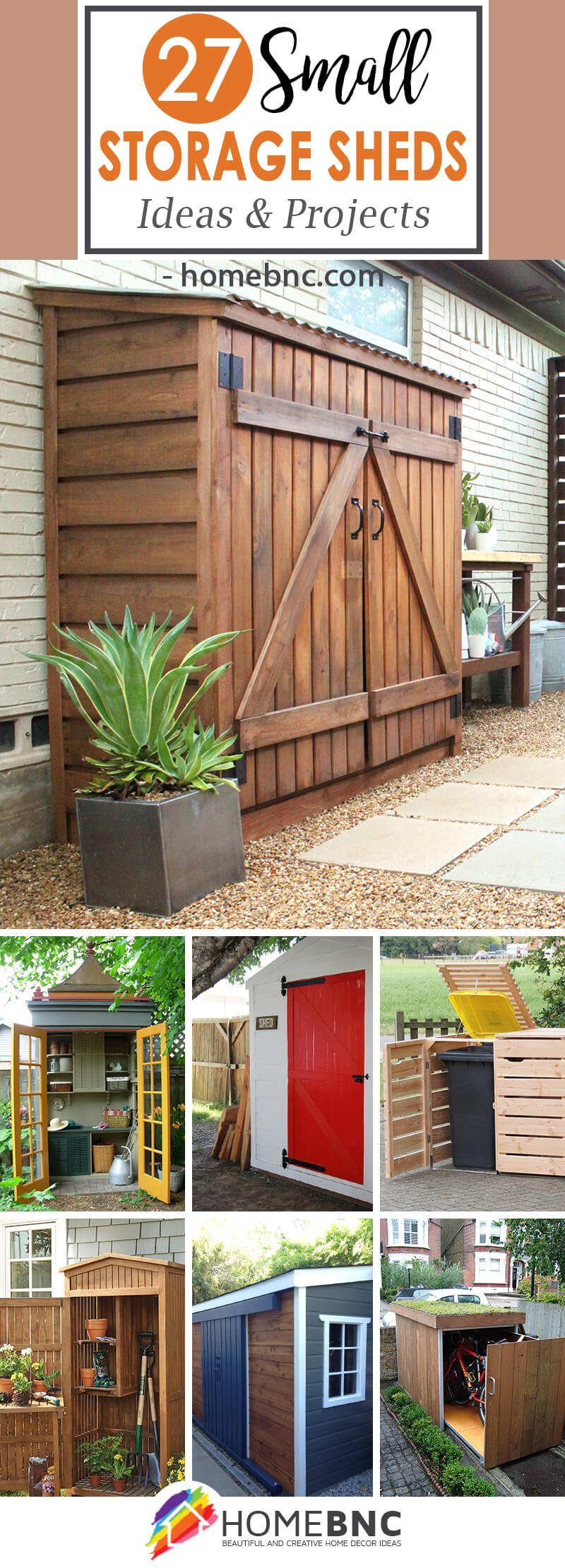 side yard bike storage