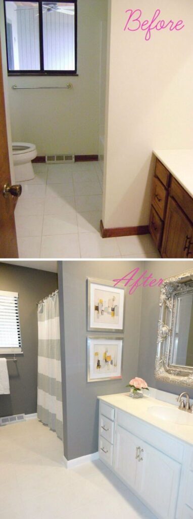 28 Best Budget Friendly Bathroom Makeover Ideas and Designs for 2021