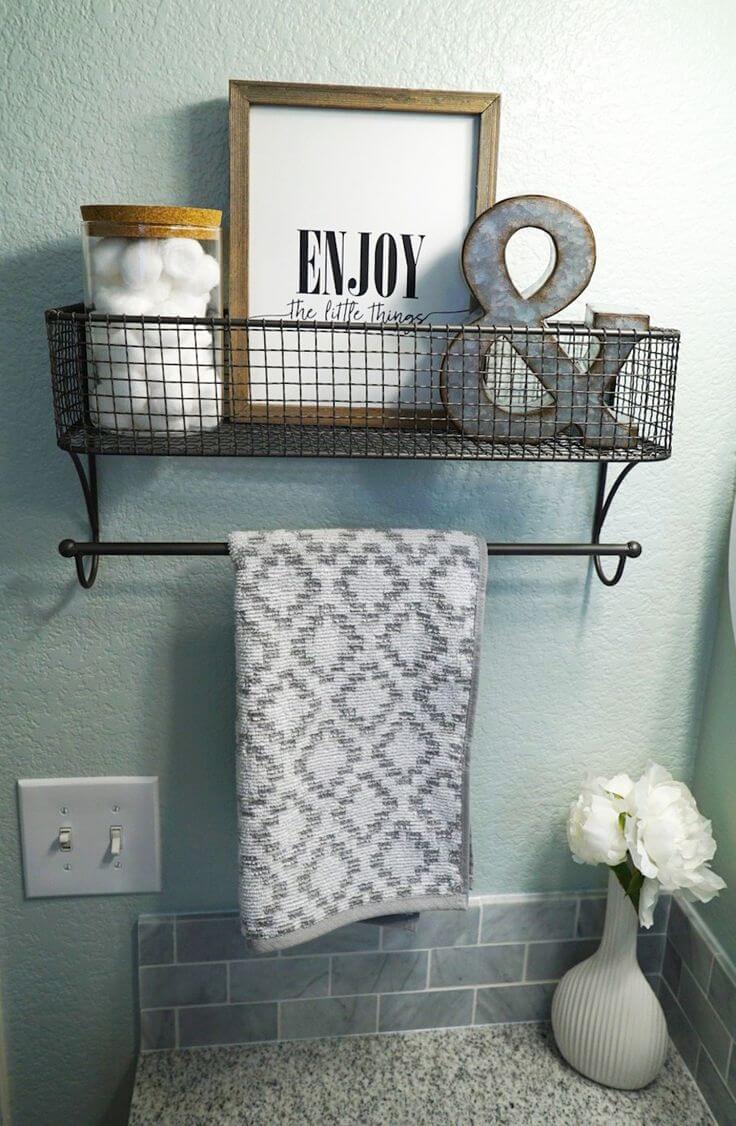 hobby lobby shelves for bathroom