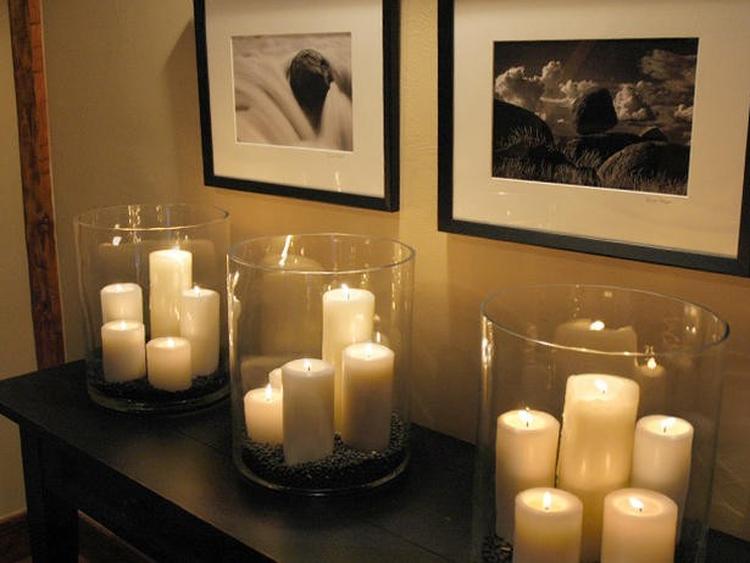 Chapel Ambiance Glass-Encased Candles