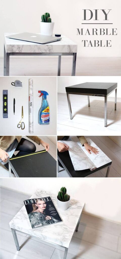 25 Best DIY Side Table Ideas And Designs For 2024   06 Diy Side Table Ideas Homebnc 480x1024 