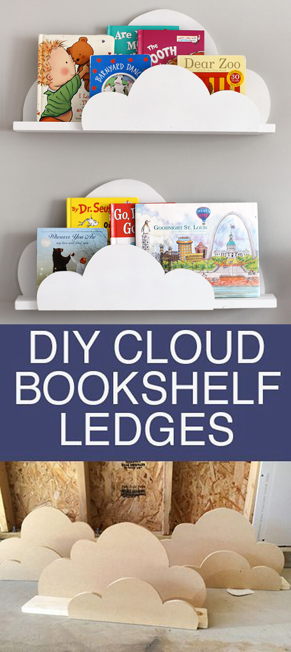 floating bookshelves for kids