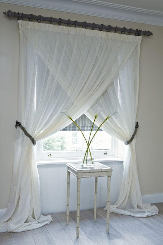 Sheer Palisade Estate Curtains