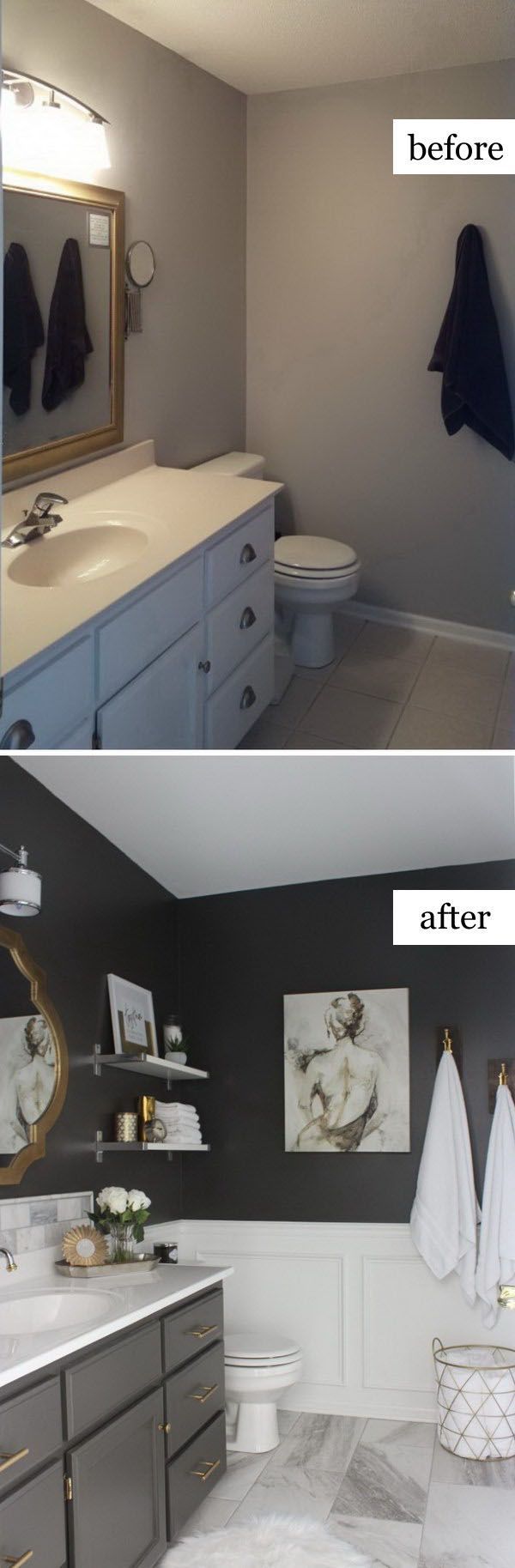 28 Best Budget Friendly Bathroom Makeover Ideas And Designs For 2021