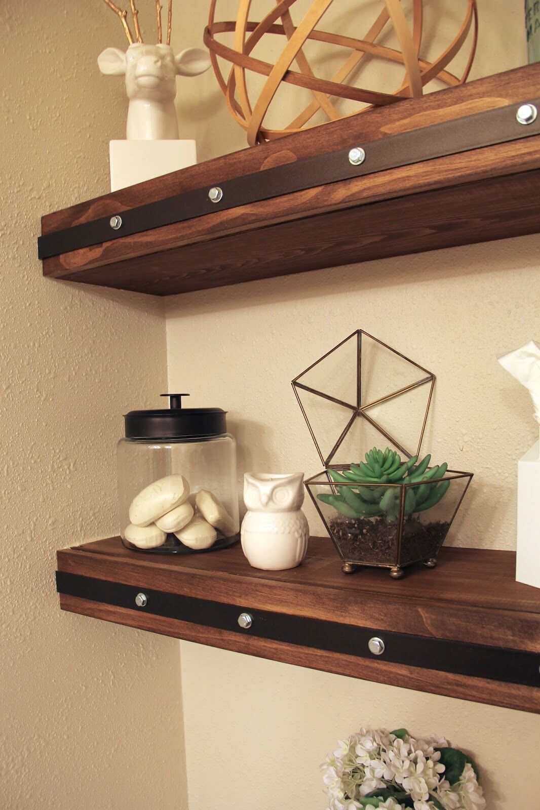 12 Diy Floating Shelf Ideas Homebnc 