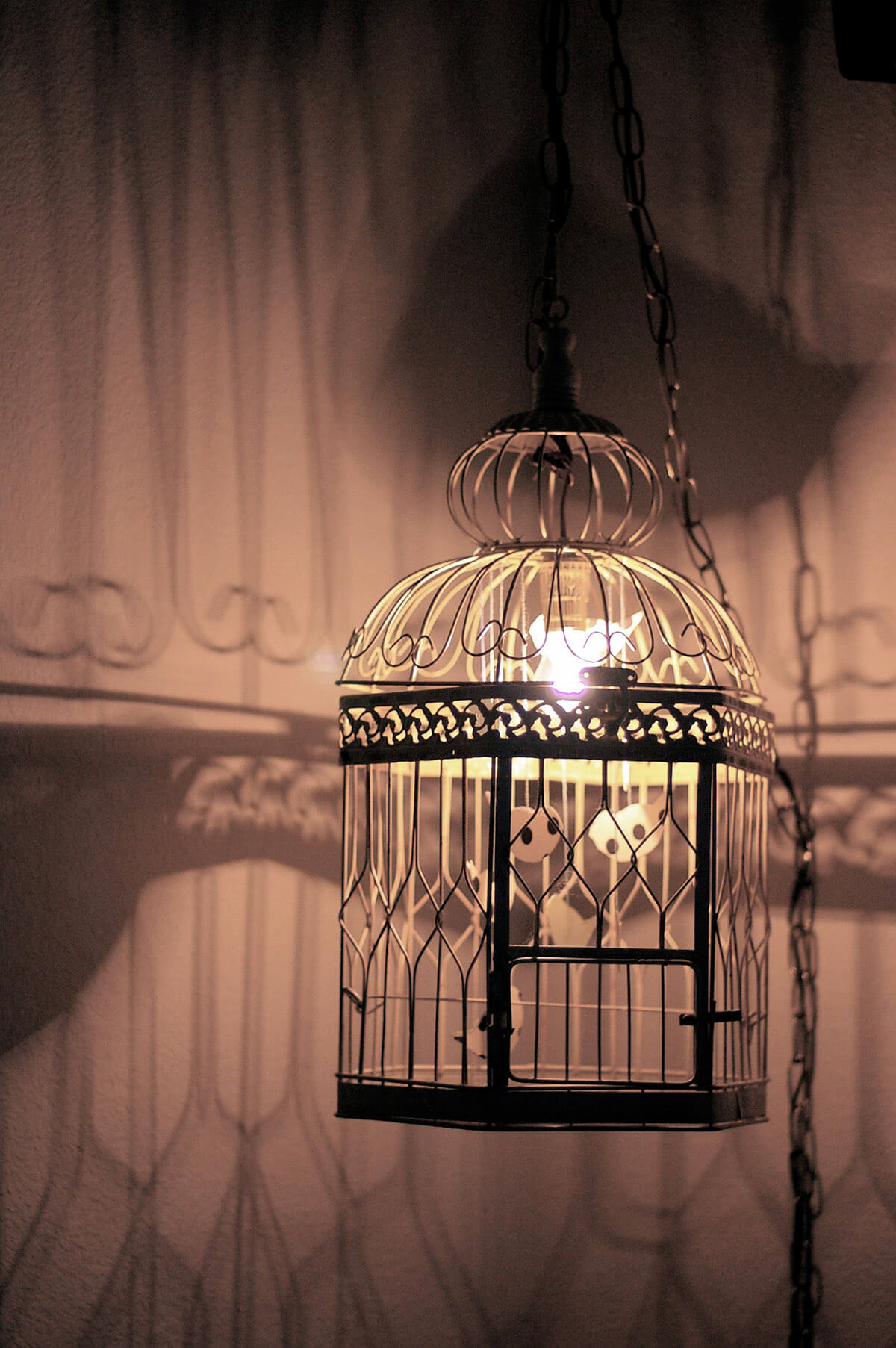 DIY Světelné Birdcage Lantern