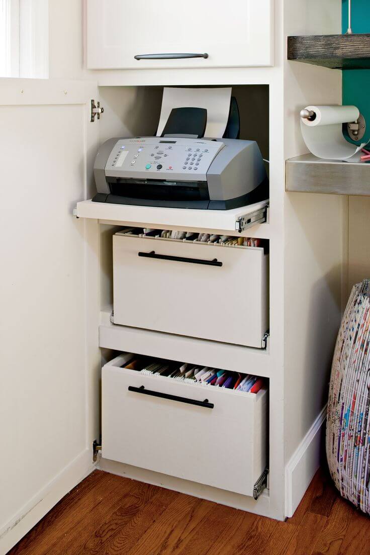 Clear Your Desk by Filing Your Printer
