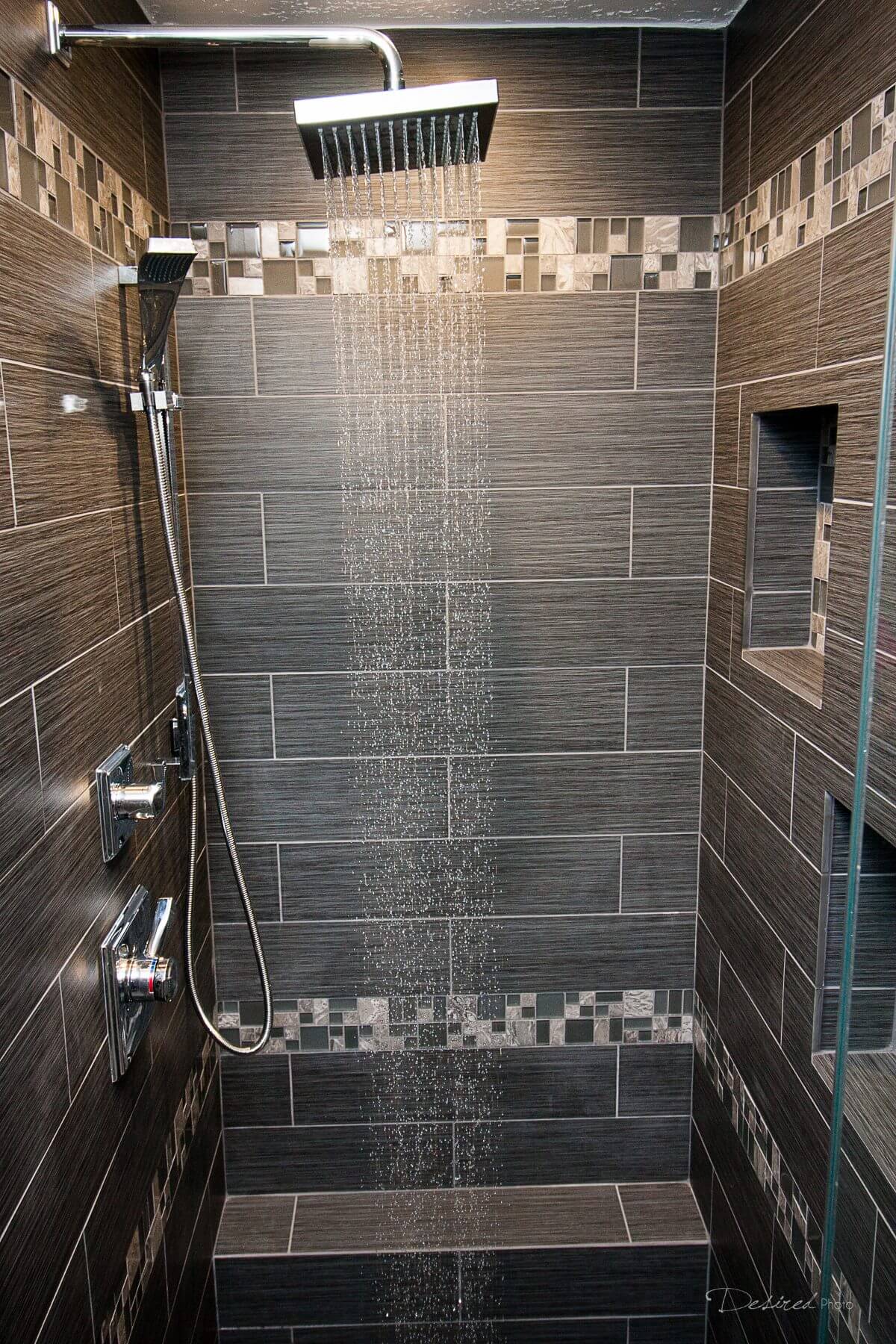 shower tiled