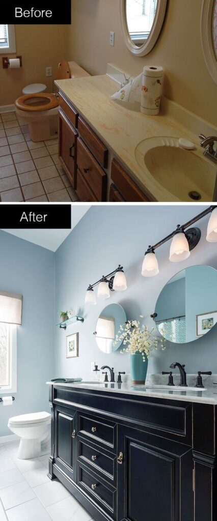 28 Best Budget Friendly Bathroom Makeover Ideas and Designs for 2021