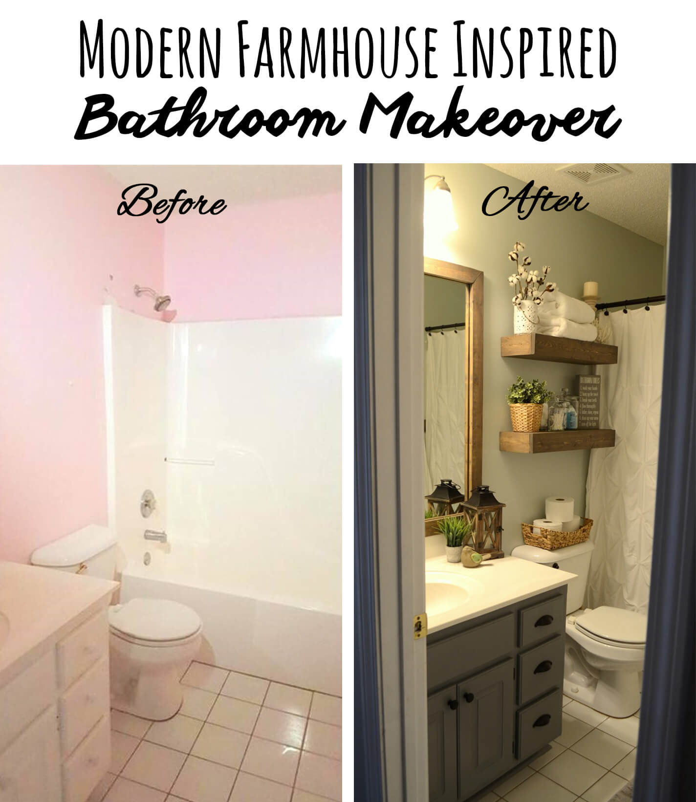 28 Best Budget Friendly Bathroom Makeover Ideas And Designs For 2021