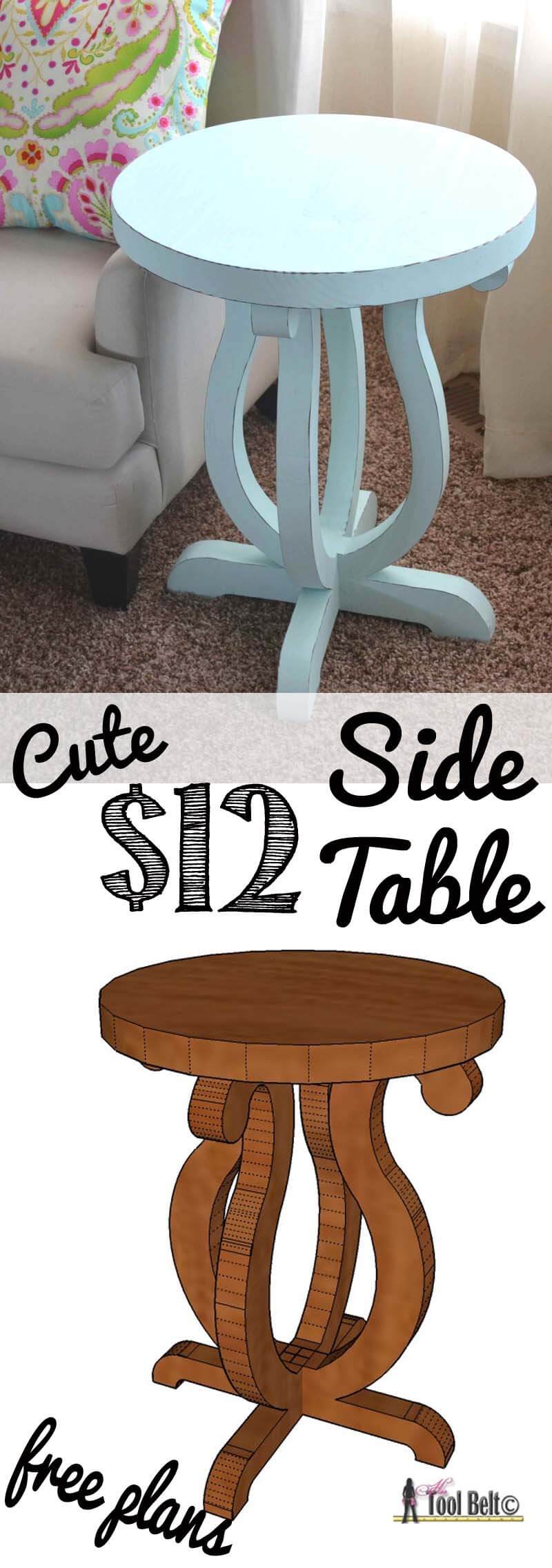 Simplified Splendor DIY Side Table