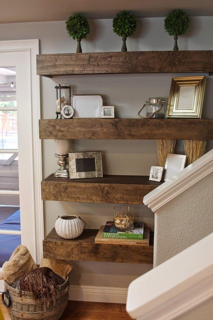 27 Best Diy Floating Shelf Ideas And Designs For 2021 8205