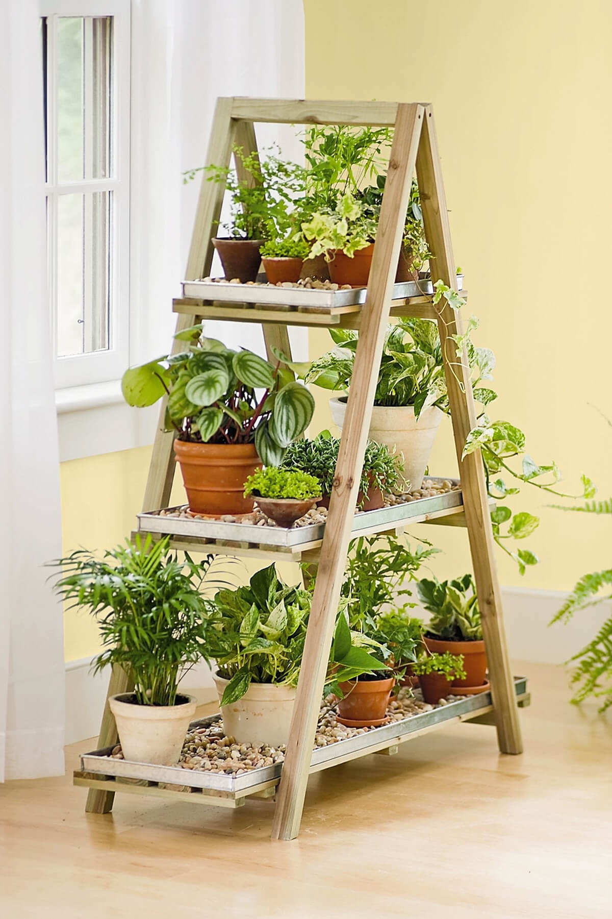 A-Frame Shelf Herb Garden