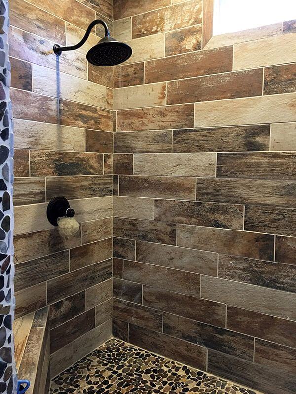 32 Best Shower Tile Ideas And Designs, Stone Shower Tile