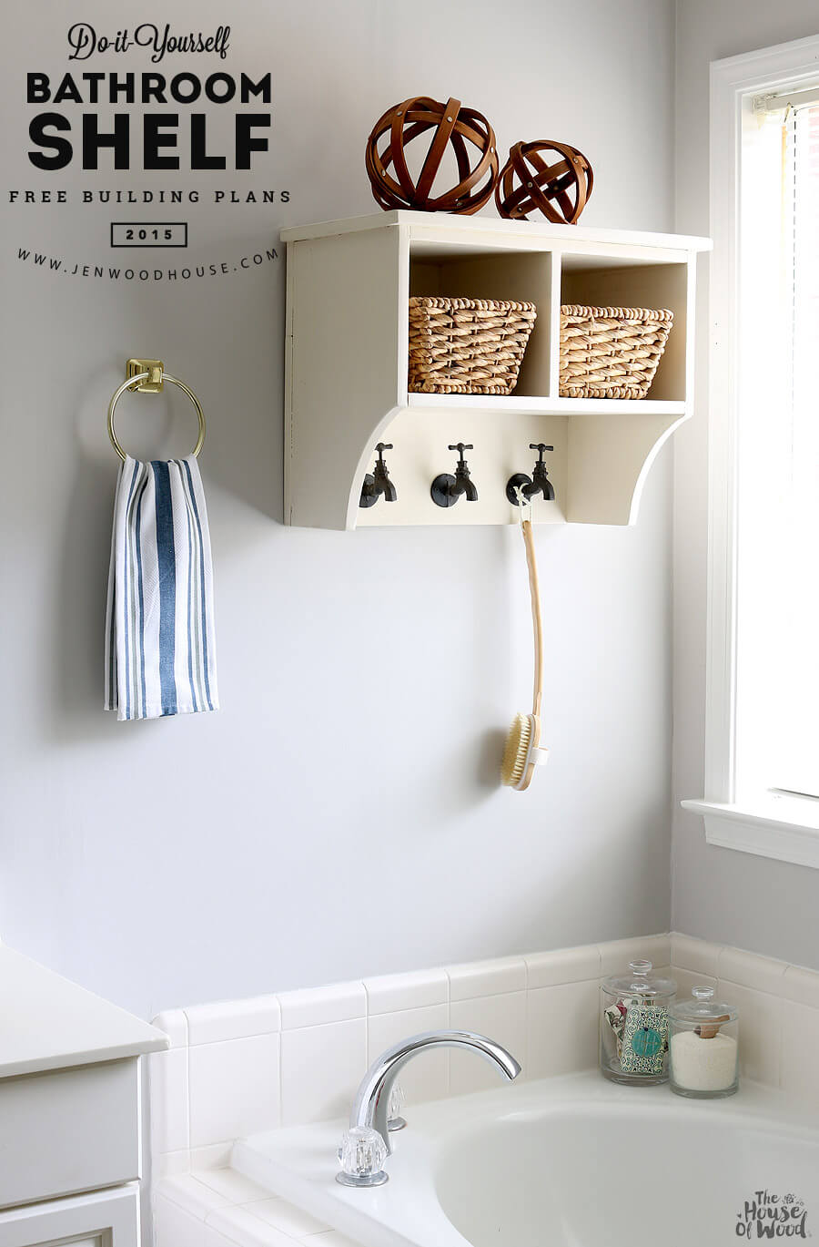 25 Best DIY  Bathroom  Shelf Ideas  and Designs for 2022